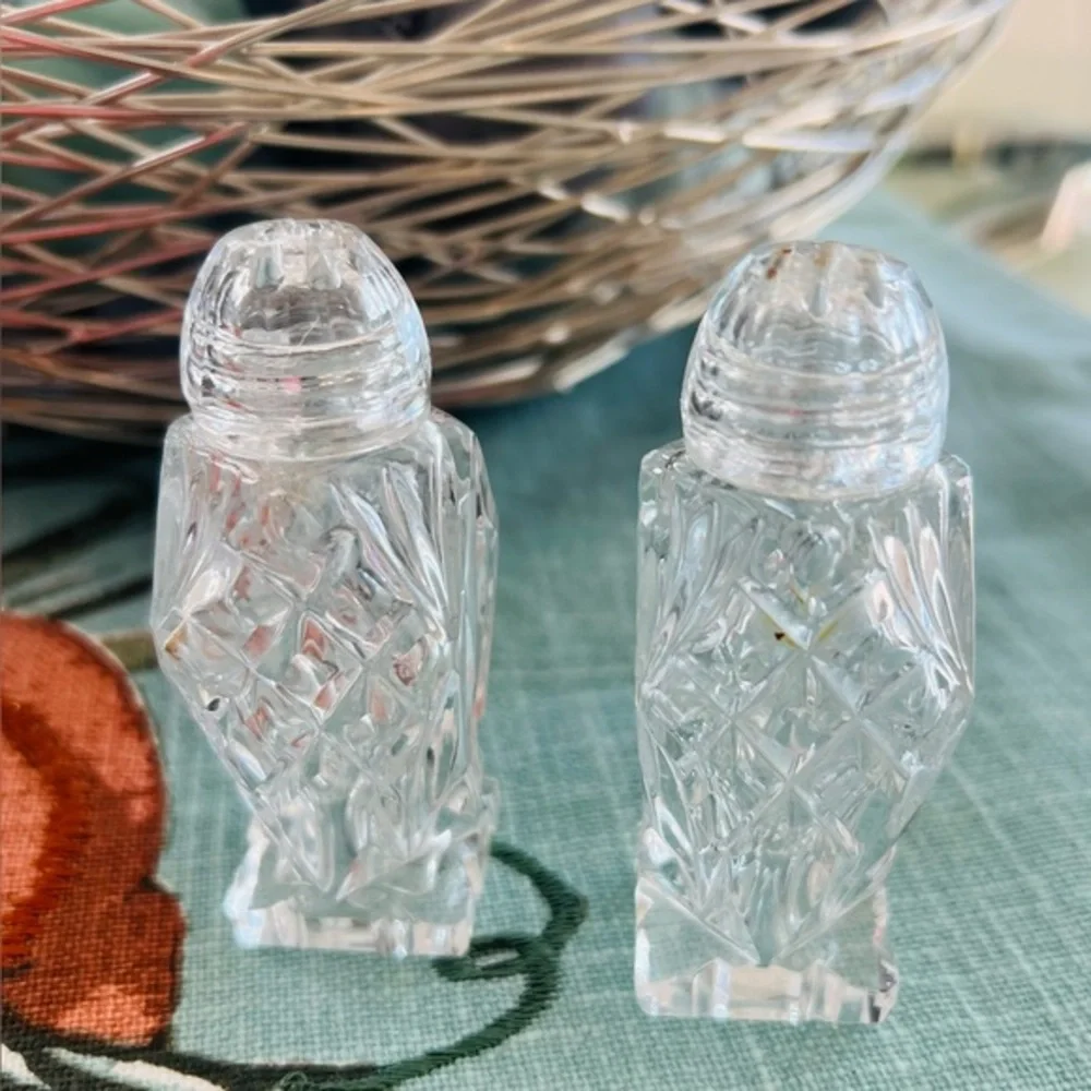 Czech Cut Glass Bohemian Crystal 3.5